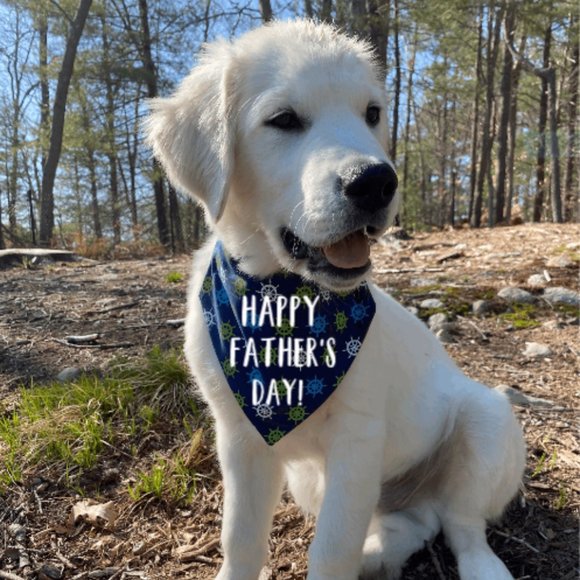 Boston Dog Bandanas Dog Happy Fathers Day Dog Bandana Size Small Poshmark